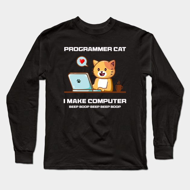 I are programmer Long Sleeve T-Shirt by Frami Blair
